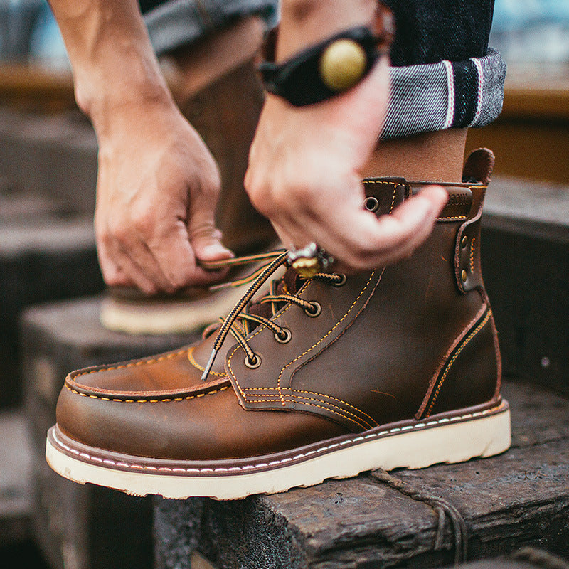 Equippage Martin Leather Boots