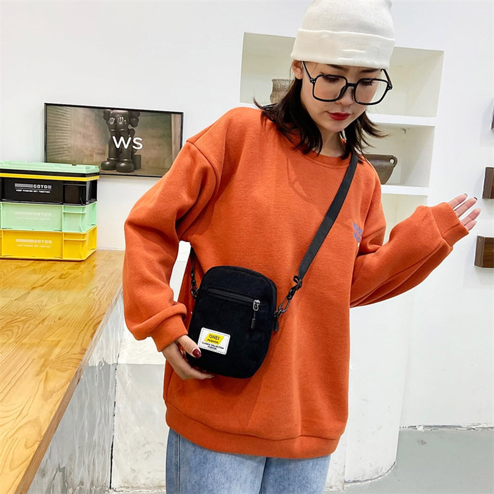 Mojoyce Multi-layer Street Shoulder Bag