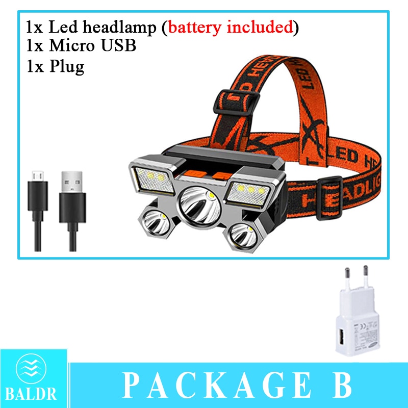 USB Rechargeable Portable Flashlight