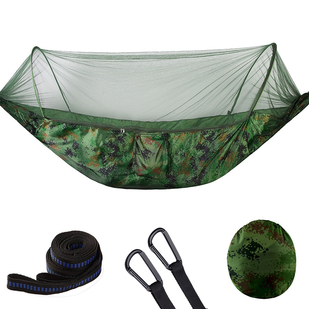 Portable Outdoor Parachute Hammocks