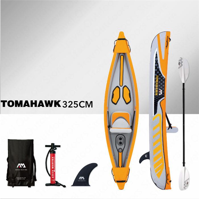 AQUA MARINA TOMAHAWK Inflatable Kayak With Paddle