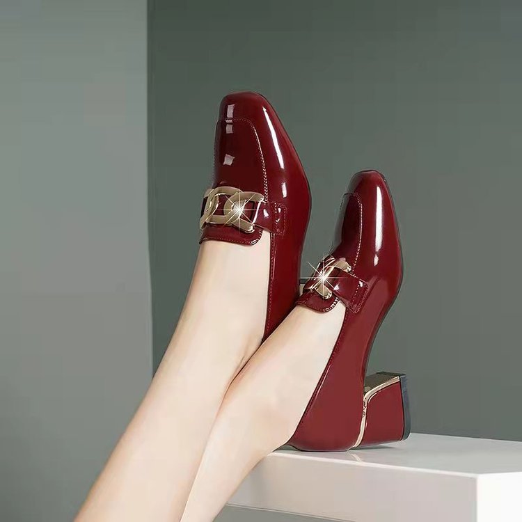 Black Wine Women's Loafers