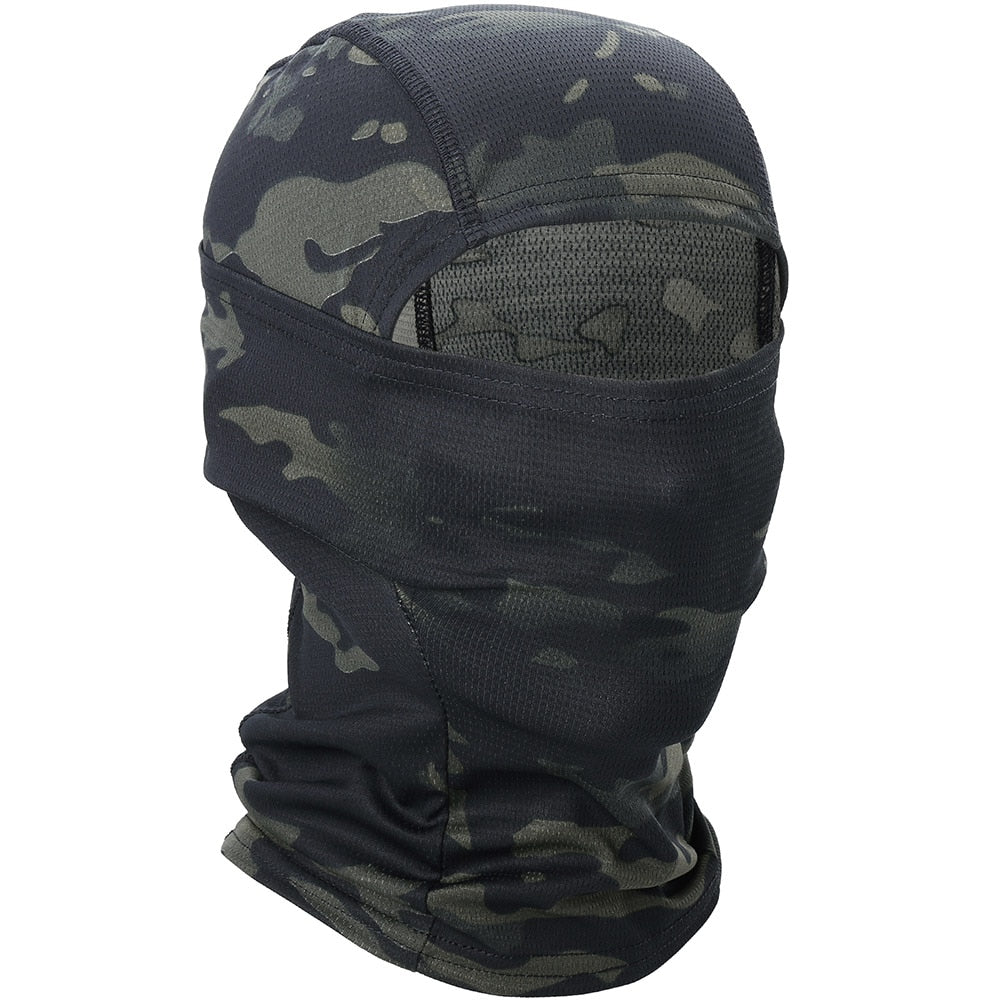 Multicam Camouflage Full Face Scarf Mask