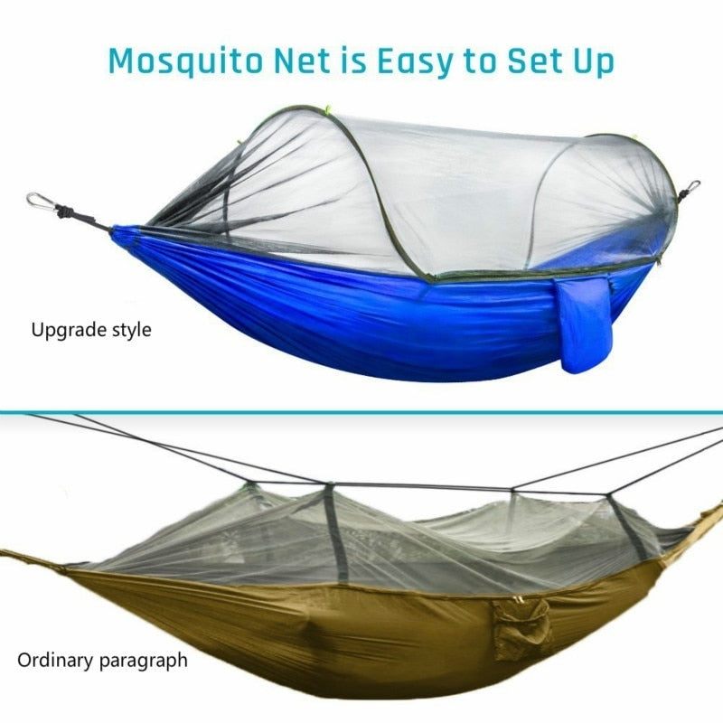 Portable Outdoor Parachute Hammocks
