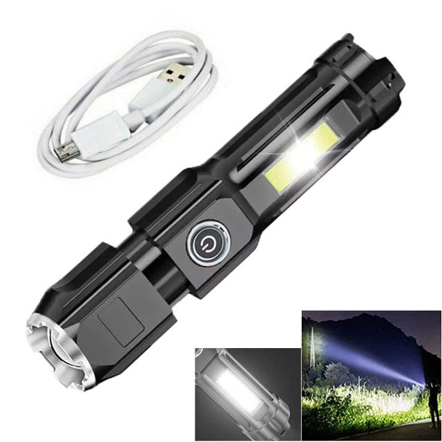 Outdoor Led Luminous Flashlight