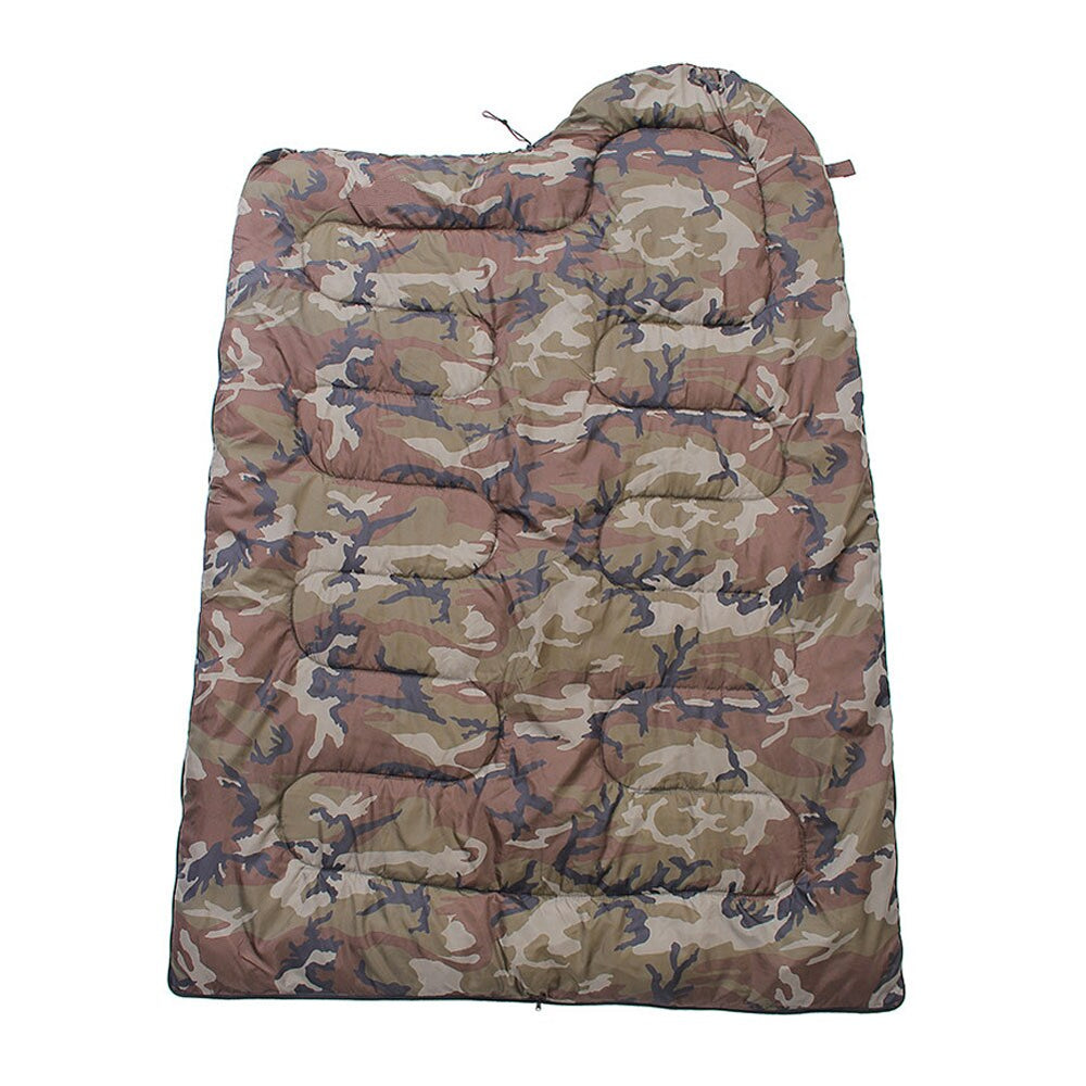 Outdoor Leisure Camping Lunch Break Camouflage Sleeping Bag Adult Sleeping Bag Camping Sleeping Bag Envelope Style Lazy Bag