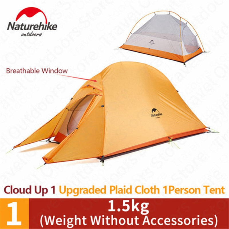 Naturehike 20D Silicone Cloud Up Camping Tent