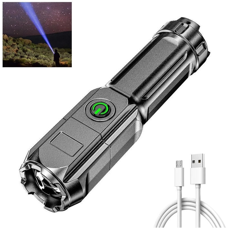 Outdoor Led Luminous Flashlight