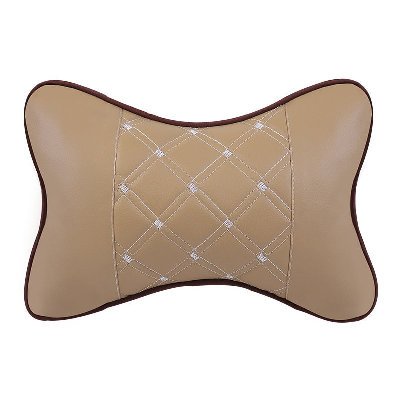 Universal Leather Car Neck Pillows