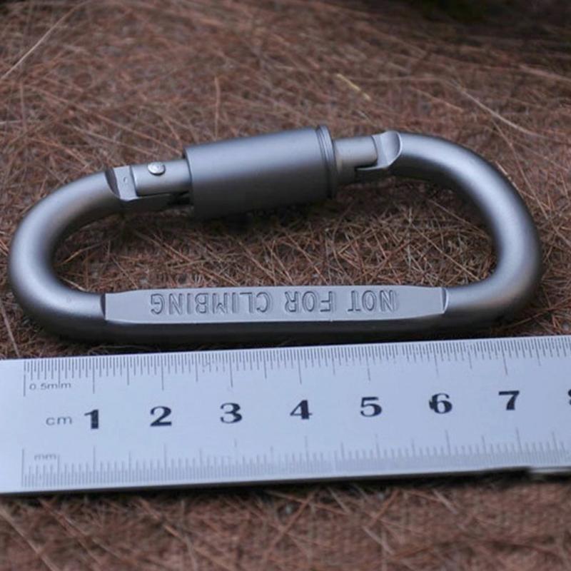6 Pieces Carabiner Travel Kit
