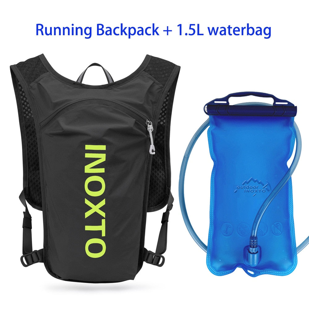 Ultra Lightweight 5L Running Backpack Waterproof 5L Hydration Vest Pack for Marathon Running Bike Water Bag Running Accessories