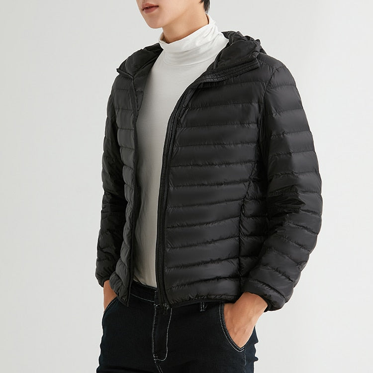 Ultra Light Down Hooded Jackets