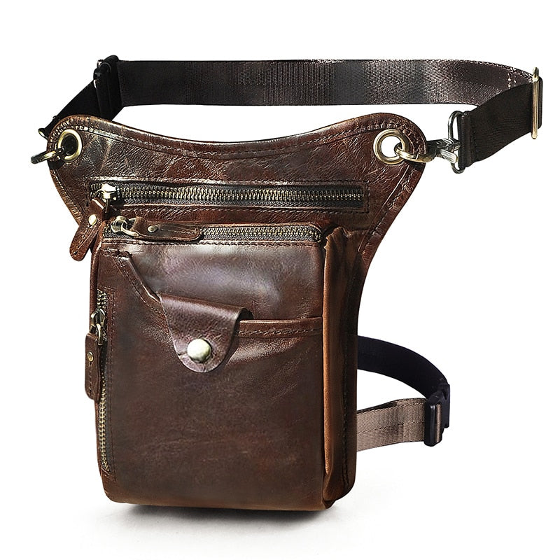 Classic Leather Shoulder Sling Bag
