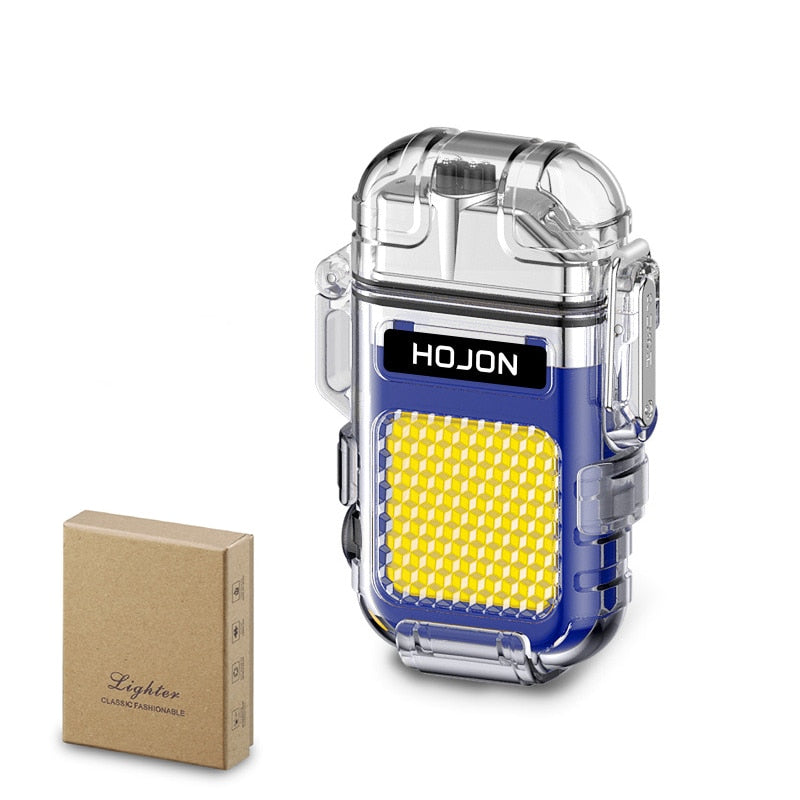 Waterproof Plasma Dual ARC Windproof Lighter