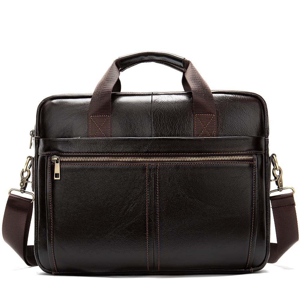 WESTAL Genuine Leather Messenger Bag