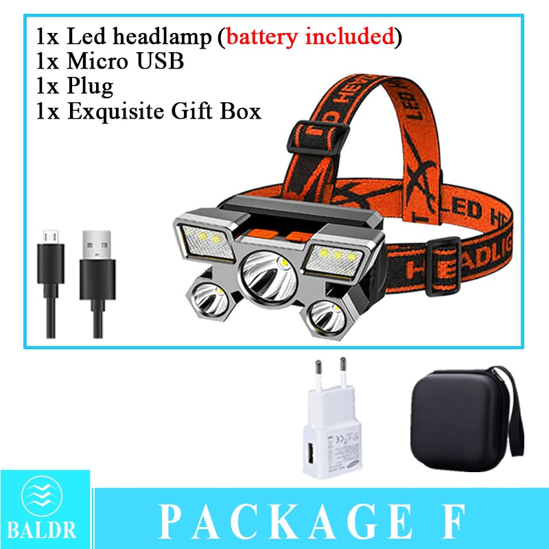 USB Rechargeable Portable Flashlight
