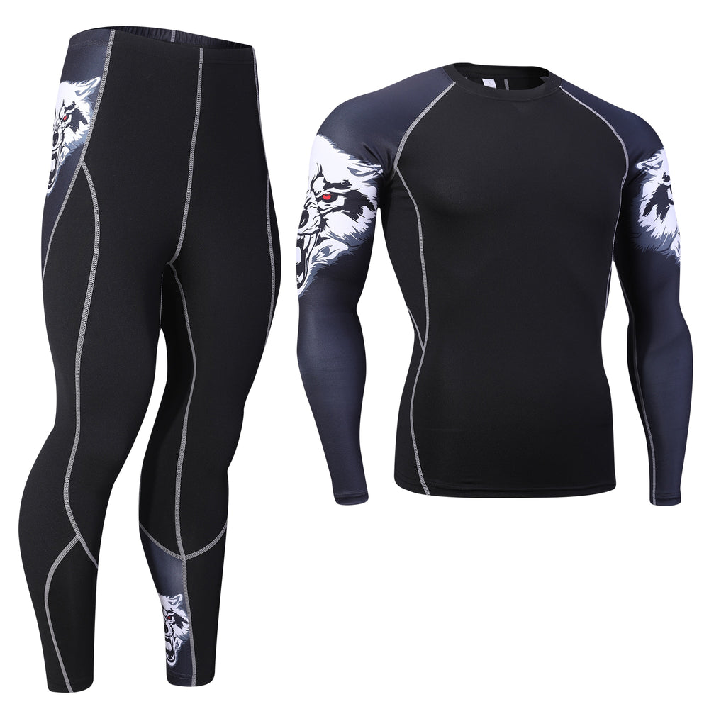 Warm Base Layer Compression Suit