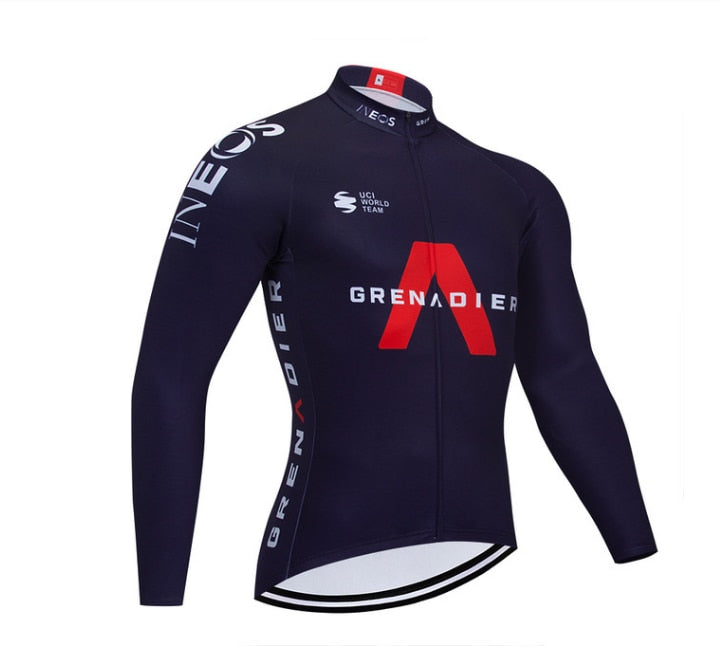 Long-Sleeved Cycling Jersey Suit
