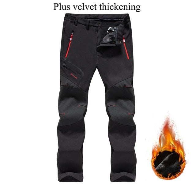 Outdoor Hiking Softshell Cargo Pants