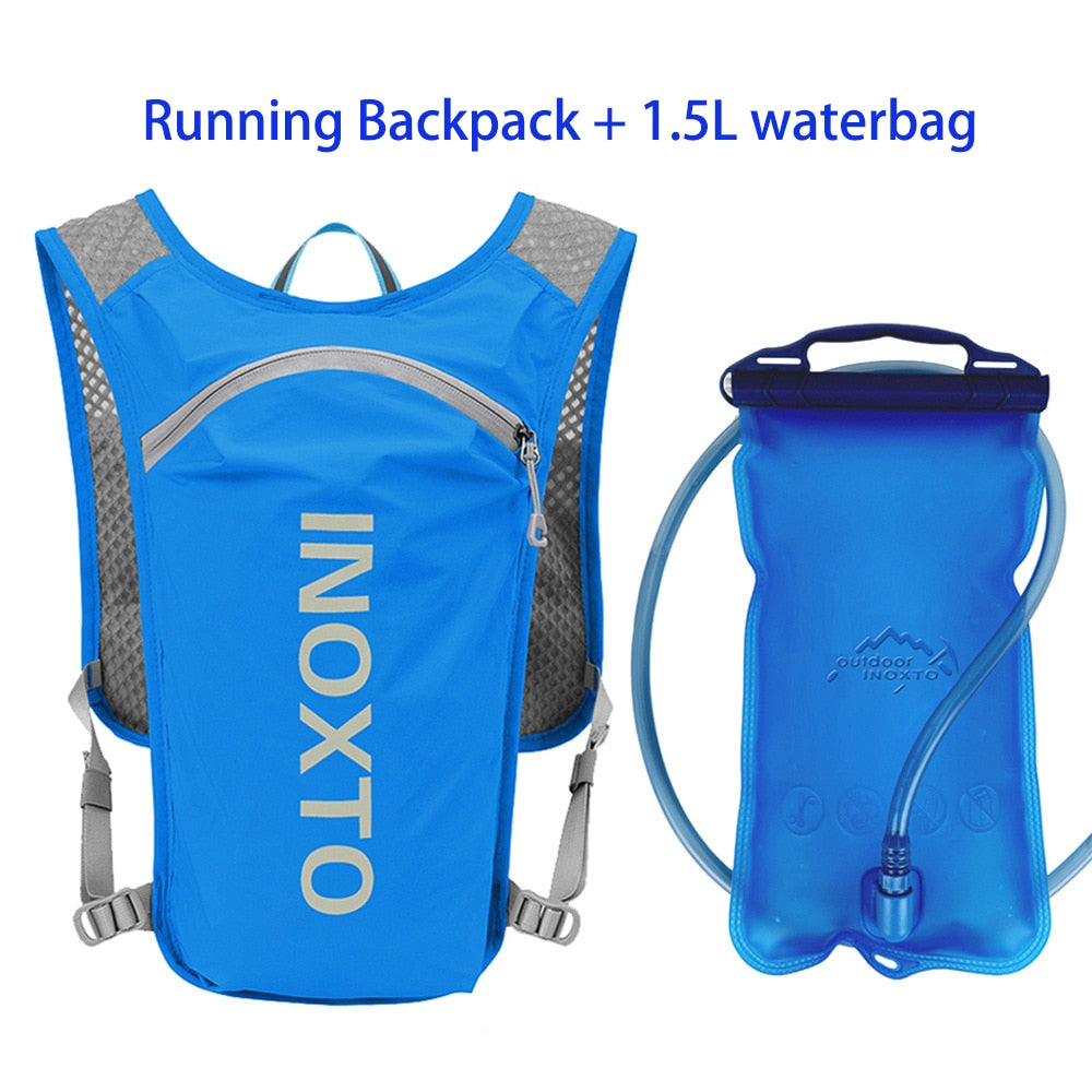Ultra Lightweight 5L Running Backpack Waterproof 5L Hydration Vest Pack for Marathon Running Bike Water Bag Running Accessories