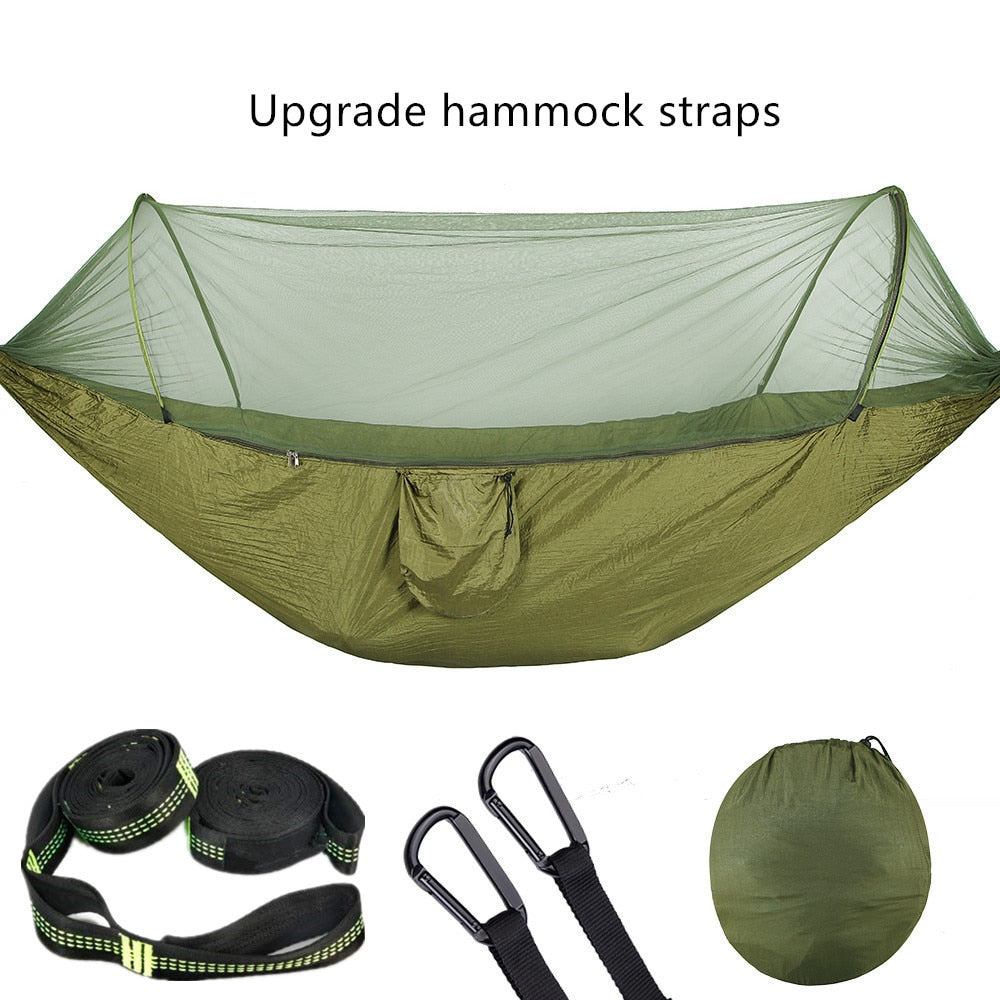 Portable Outdoor Parachute Hammocks