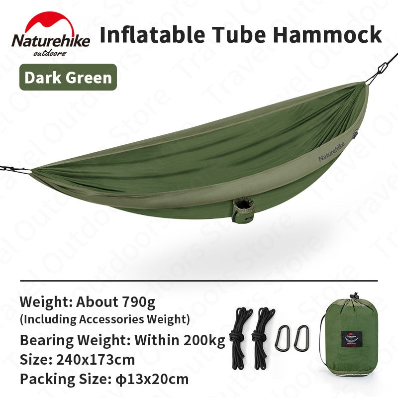 NatureHike 2 Person Ultralight Inflatable Camping Hammock