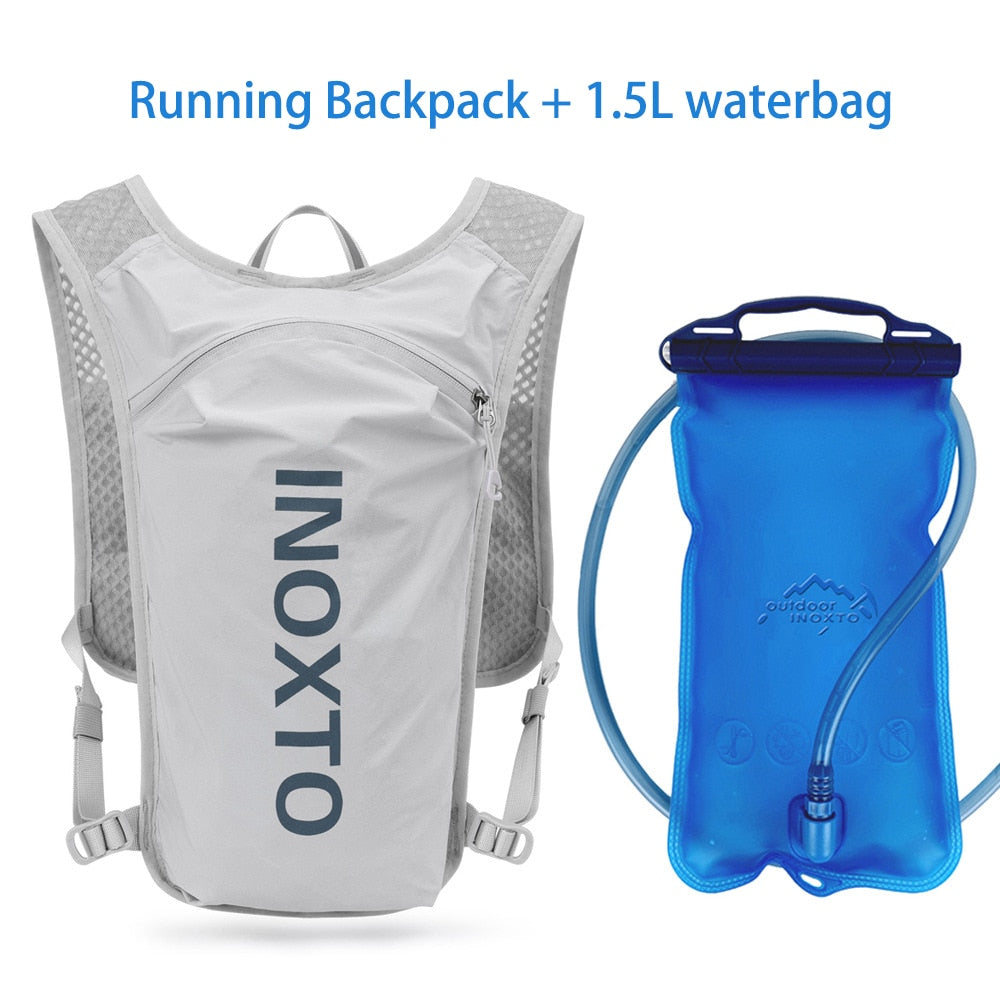 Ultra Lightweight 5L Running Backpack Waterproof 5L Hydration Vest Pack for Marathon Running Bike Water Bag Running Accessories