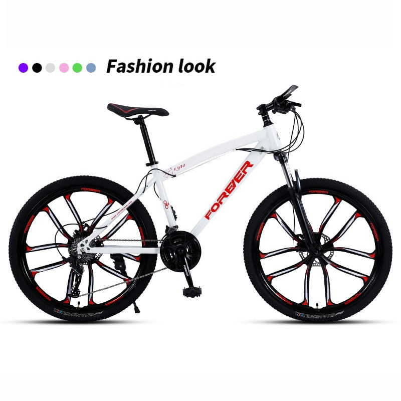 Double Disc Brake Shock Absorption Outdoor Bike