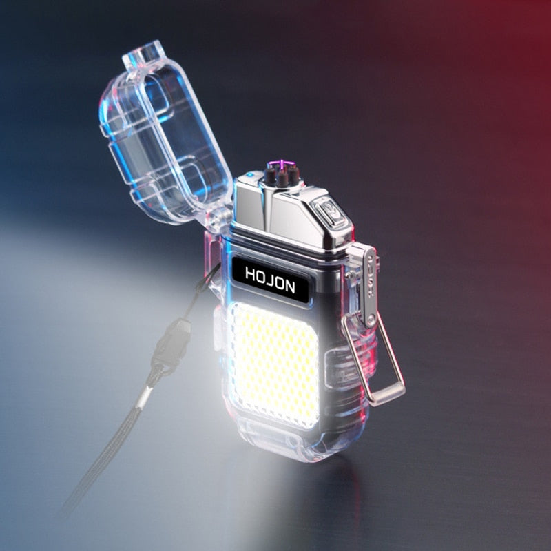 Waterproof Plasma Dual ARC Windproof Lighter