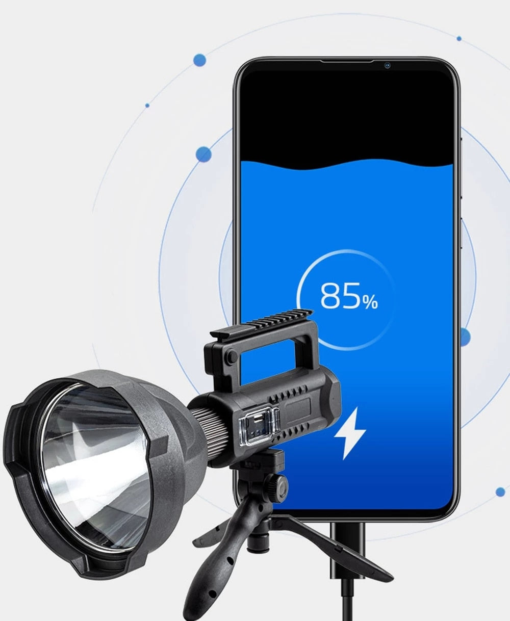 Pocketman Portable Searchlight With P50.2 Lamp Bead