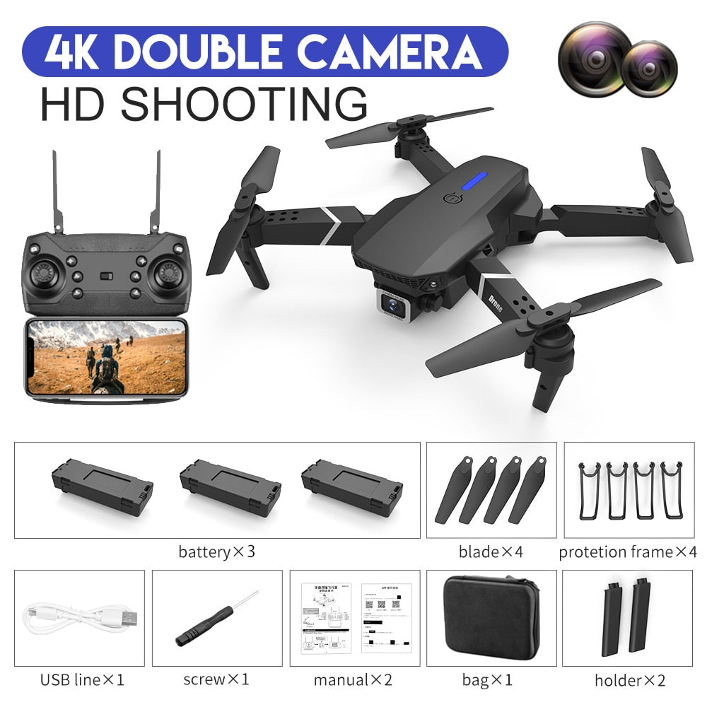 E88 Professional RC Drone