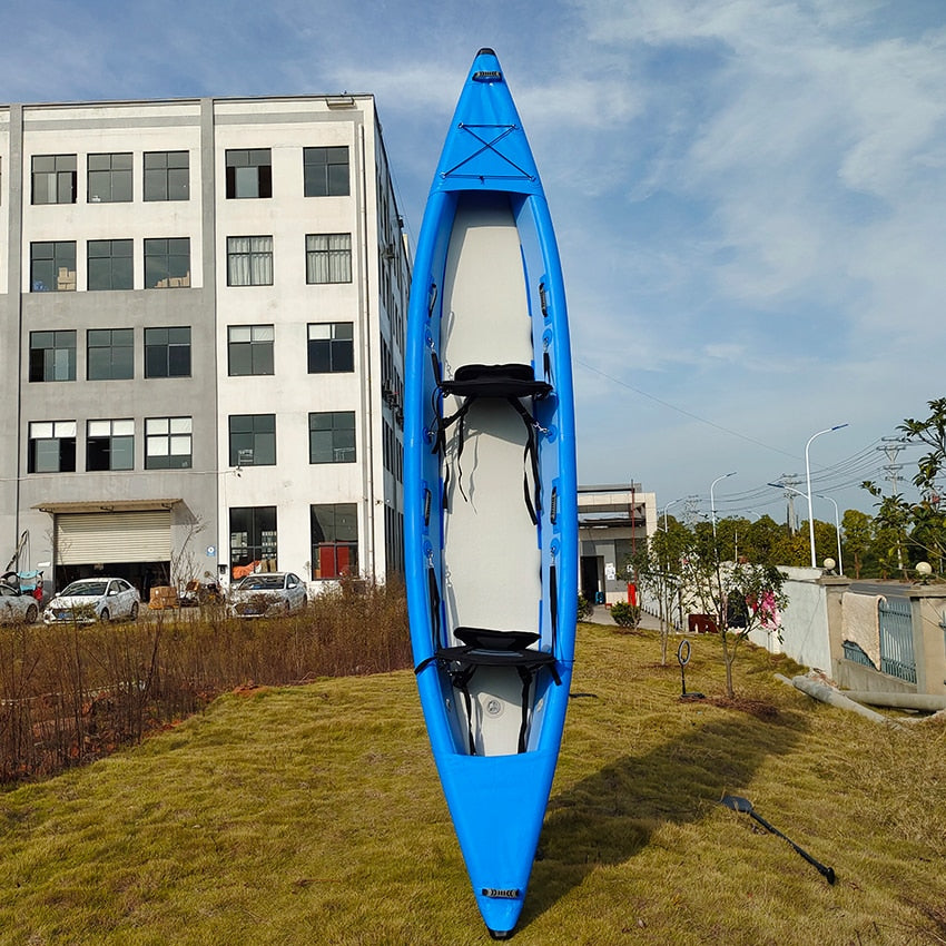 2 Person Inflatable Drop Stitch Folding Canoe Kayak