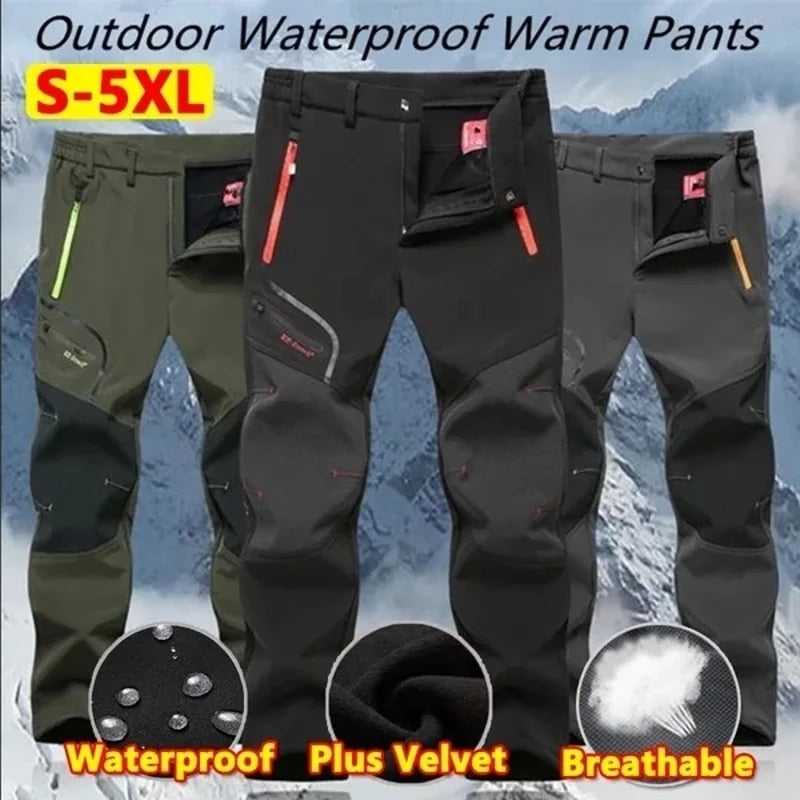 Outdoor Hiking Softshell Cargo Pants