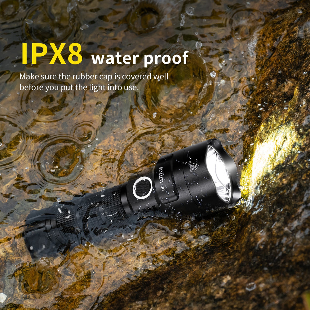 Sofirn C8G Powerful LED Flashlight