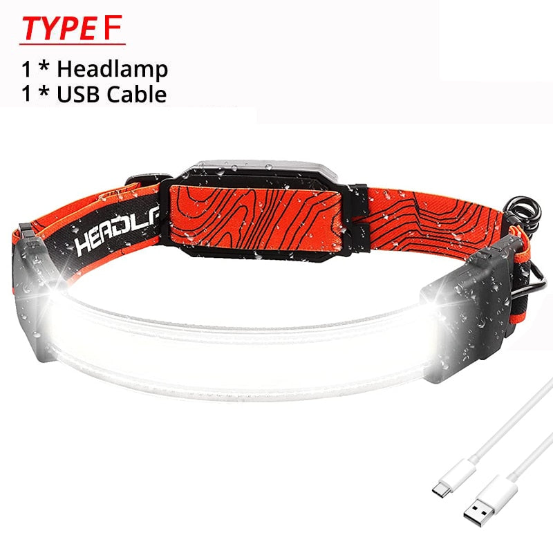 Pocketman COB LED 210 Degree Wide Range Headlights