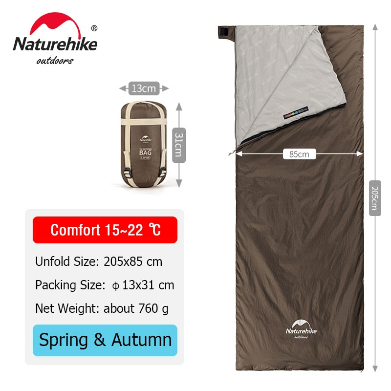 Naturehike Sleeping Bag LW180 Ultralight Cotton Sleeping Bag