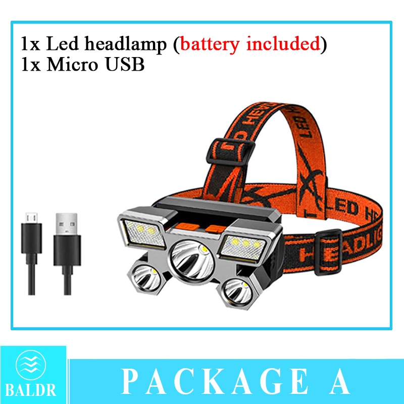 USB Rechargeable Portable Flashlight