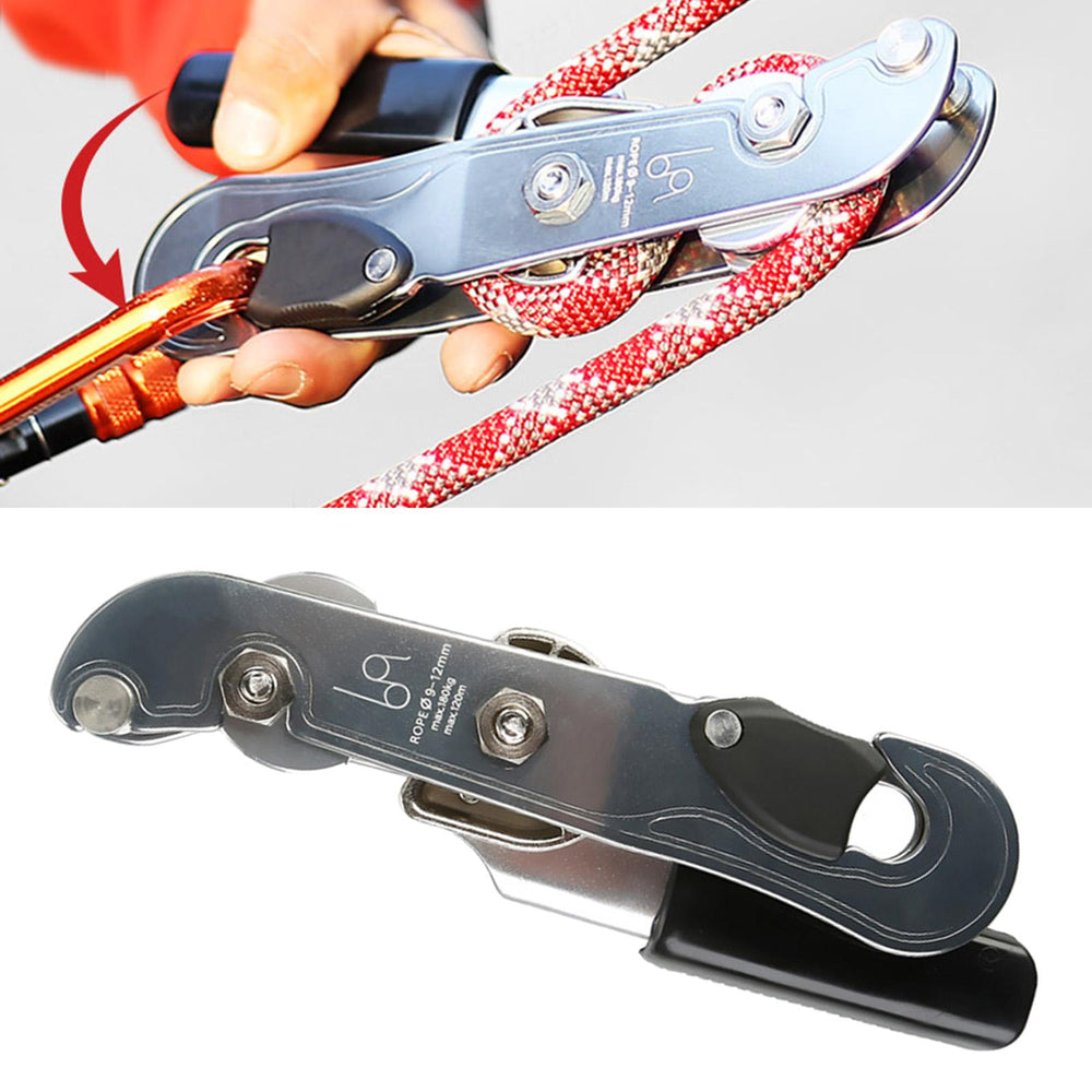 Self Braking Rappel Descending Device