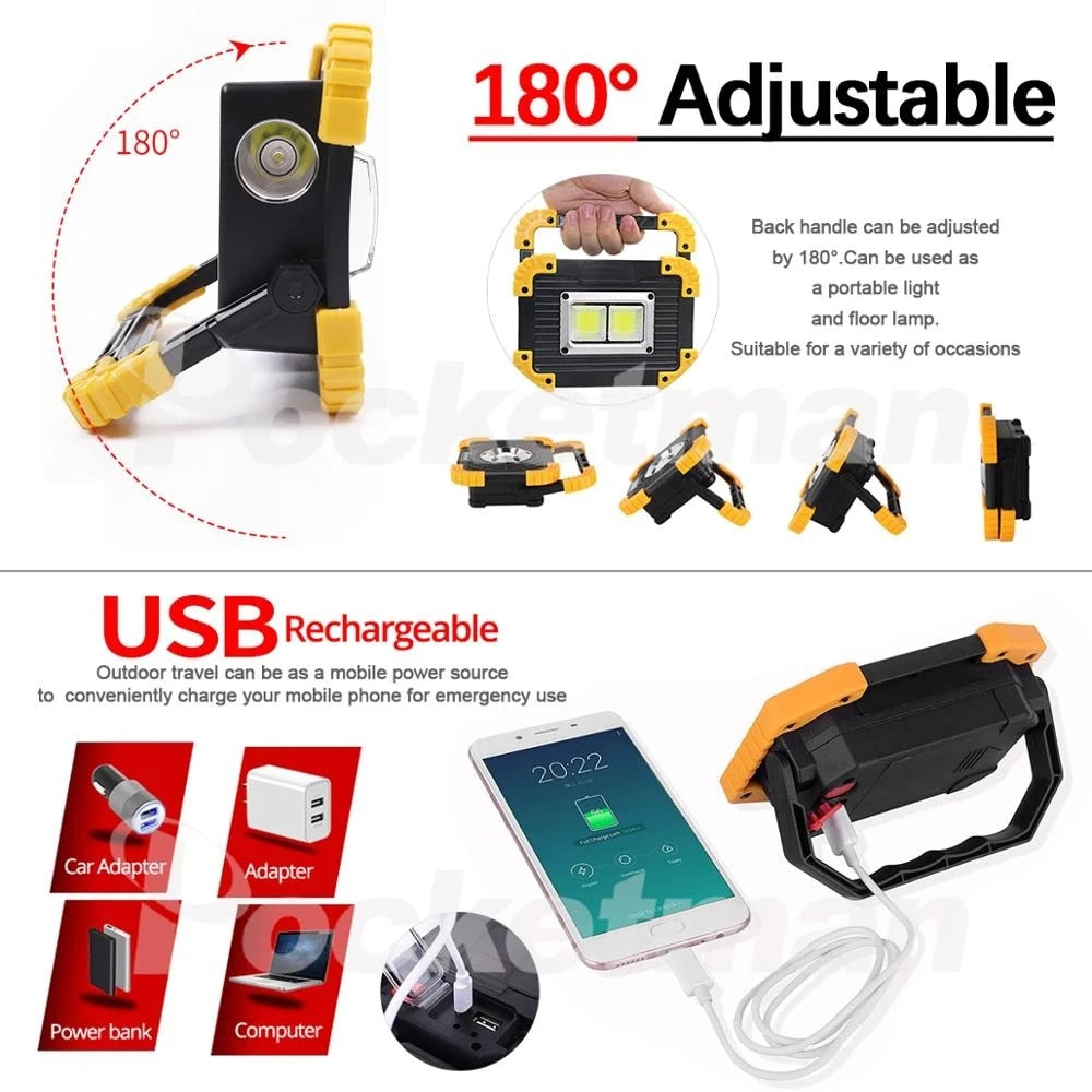 Pocketman 380W LED Work Lights