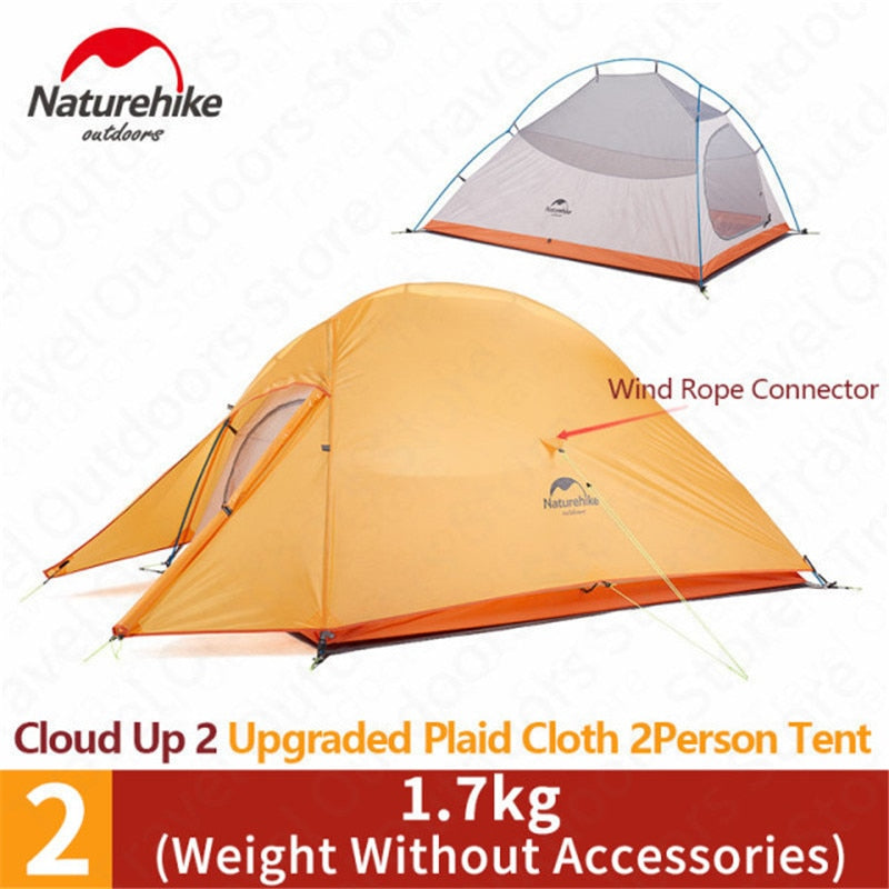 Naturehike 20D Silicone Cloud Up Camping Tent