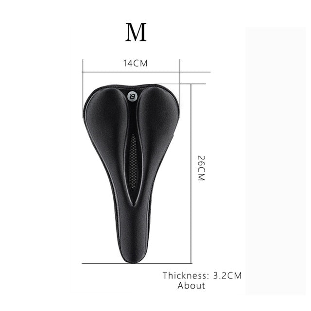 ROCKBROS Hollow Breathable MTB Bike Silicone Saddles