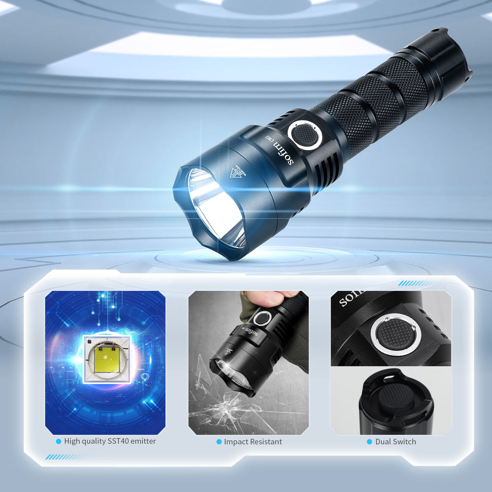 Sofirn C8G Powerful LED Flashlight