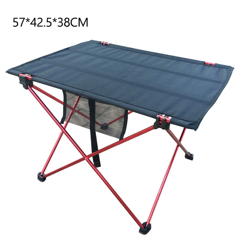 Outdoor Camping Folding Table with Aluminium Alloy Table Waterproof Ultra-light Durable Folding Table Desk for Picnic& Camping