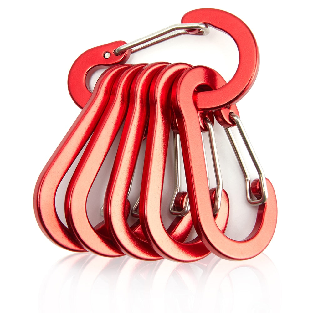 Outdoor Camping Buckle Steel Carabiner