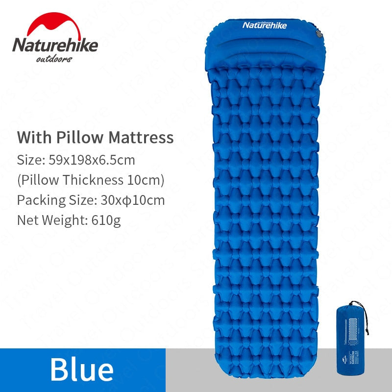 Naturehike Outdoor Portable Ultralight 600G Inflatable Mat