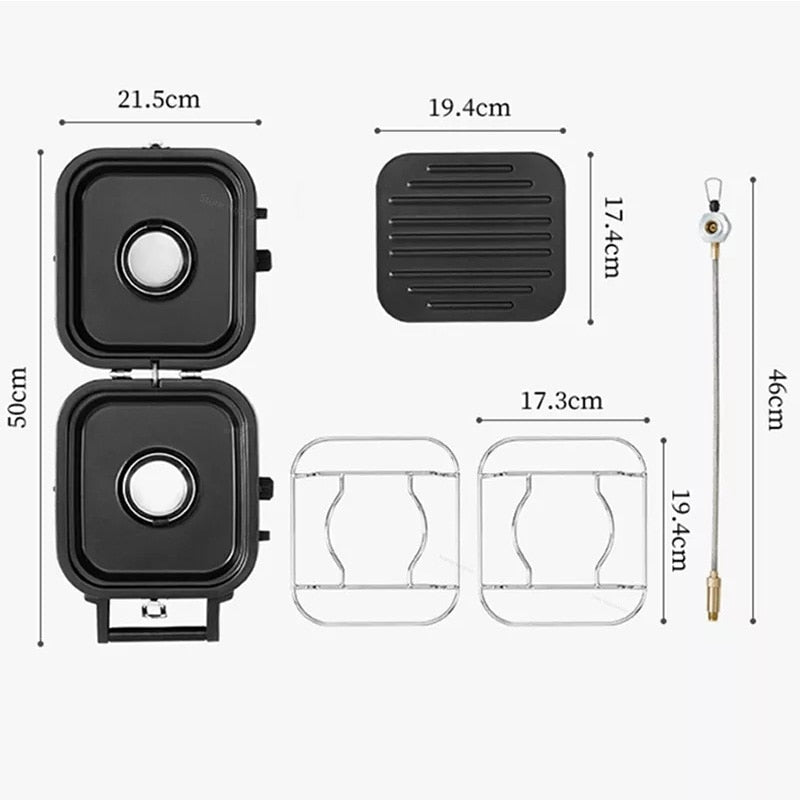 Naturehike Folding Double Fire Gas Stove 2300W