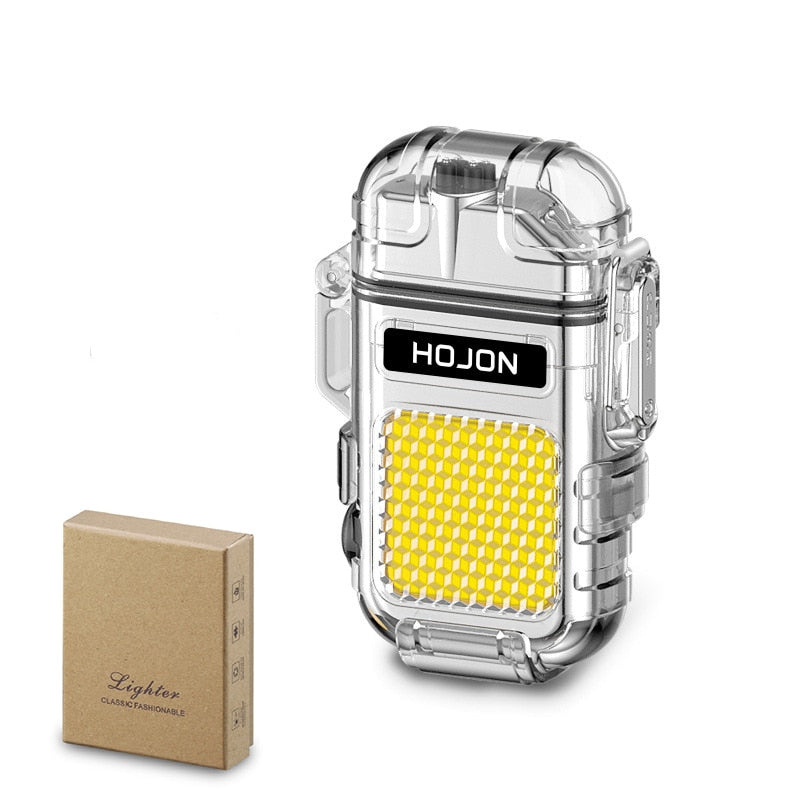 Waterproof Plasma Dual ARC Windproof Lighter