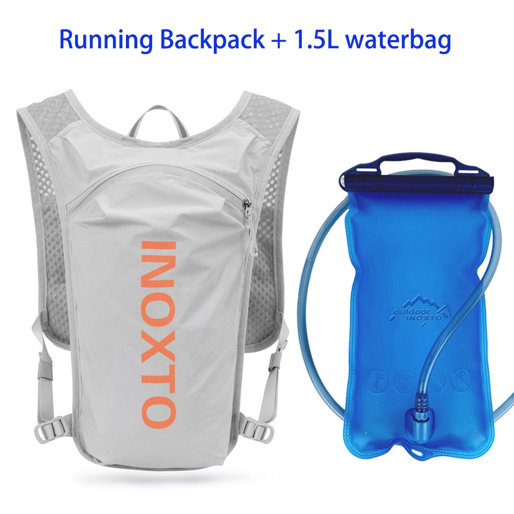 Ultra Lightweight 5L Running Backpack Waterproof 5L Hydration Vest Pack for Marathon Running Bike Water Bag Running Accessories