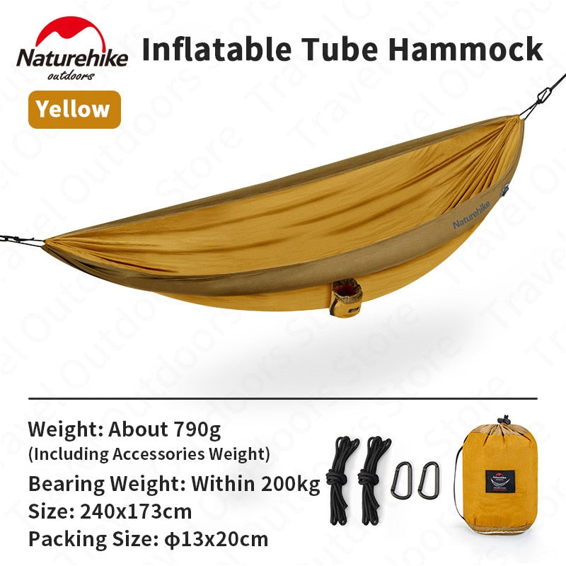 NatureHike 2 Person Ultralight Inflatable Camping Hammock