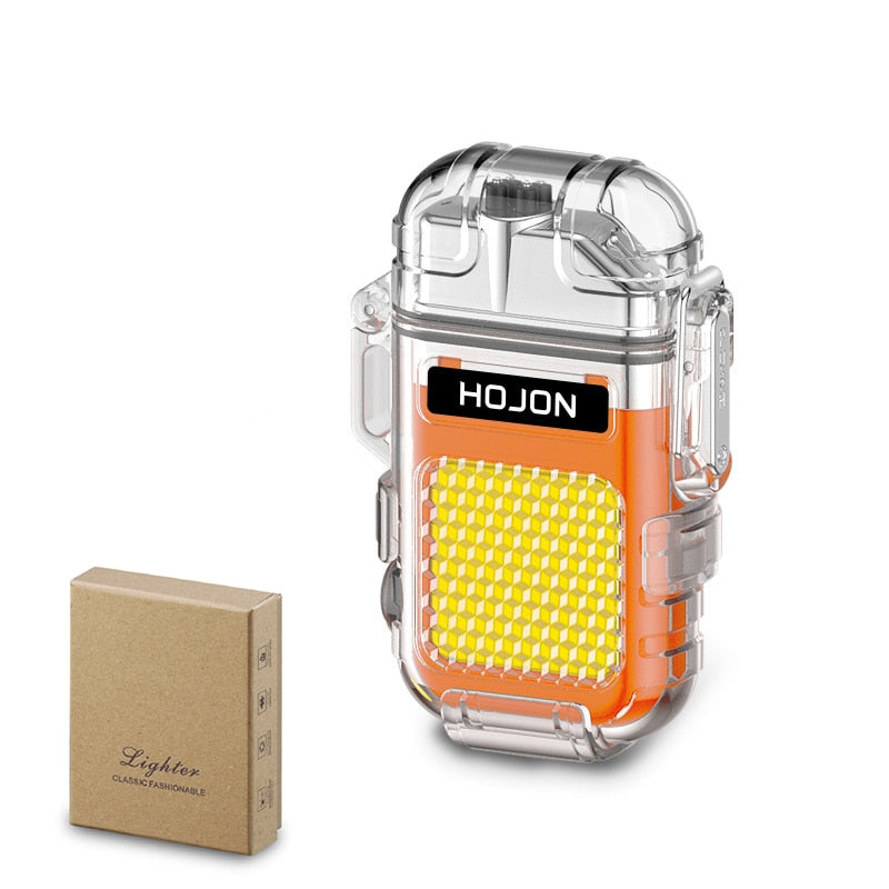 Waterproof Plasma Dual ARC Windproof Lighter